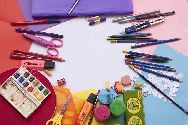 Start with the sale of school supplies